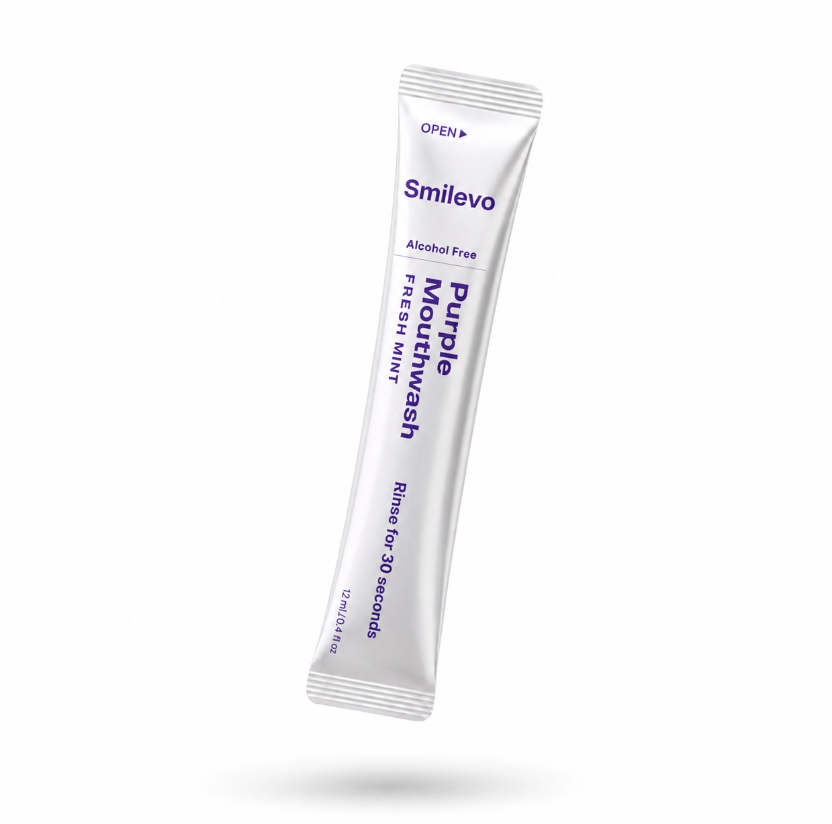 Smilevo Purple Mouthwash | Colour-Correcting Mouthwash