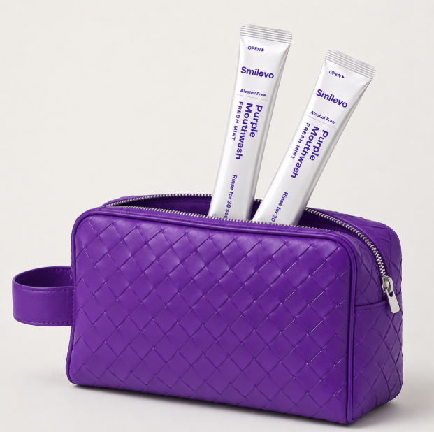 Smilevo Purple Mouthwash | Colour-Correcting Mouthwash